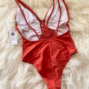 NWT cupshe braided swimsuit size small